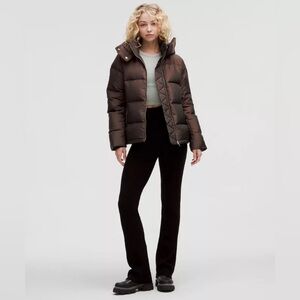 NWOT Women's Wunder Puff 600-Down-Fill Jacket Iridescent Brown size 6